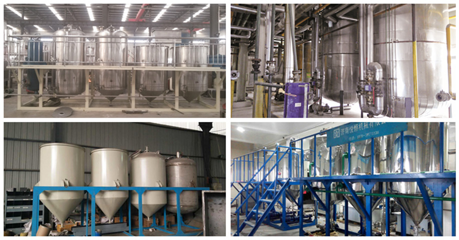 Professional Service Turnkey Edible Crude Palm Oil Refinery Plant