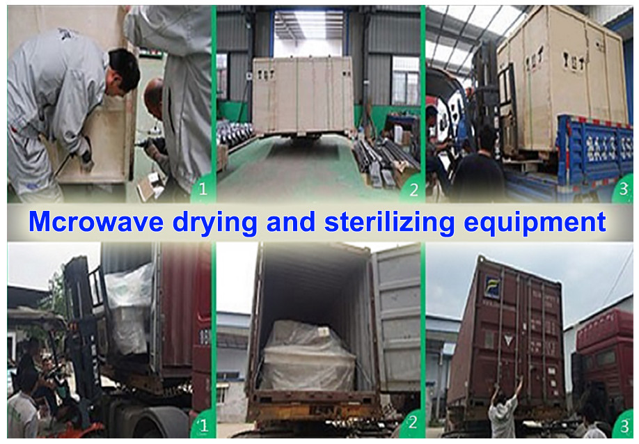 commercial tunnel type microwave dryer/drying machine/oven