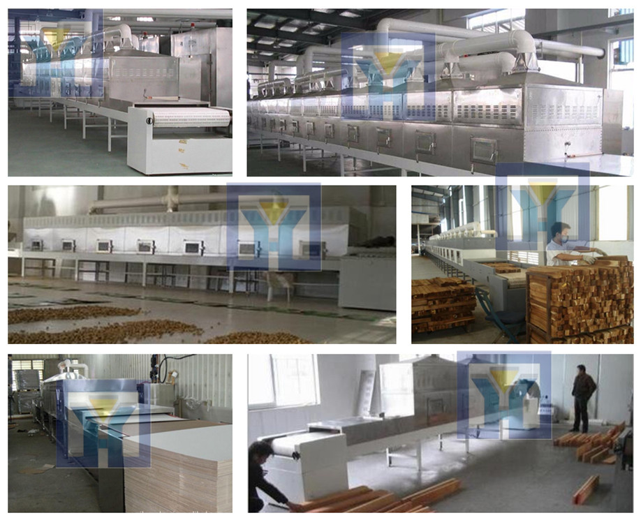 60KW big capacity contunuous professional microwave tunnel type coffee beans roasting equipment