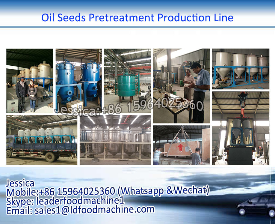 Better smell and color palm kernel oil refining machinary