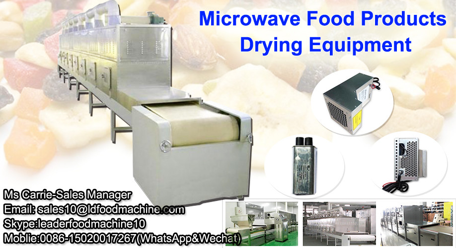 Made in china new condition the vegetables microwave drying machine