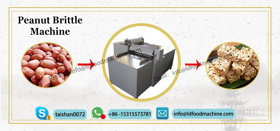 Factory Selling CE Approved Peanut Brittle make Cereal Bar machinery Nougat Cutting machinery