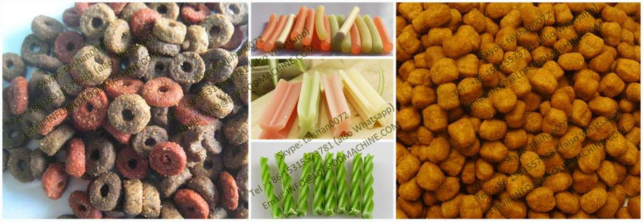 2017 HOT selling dog snacks processing 