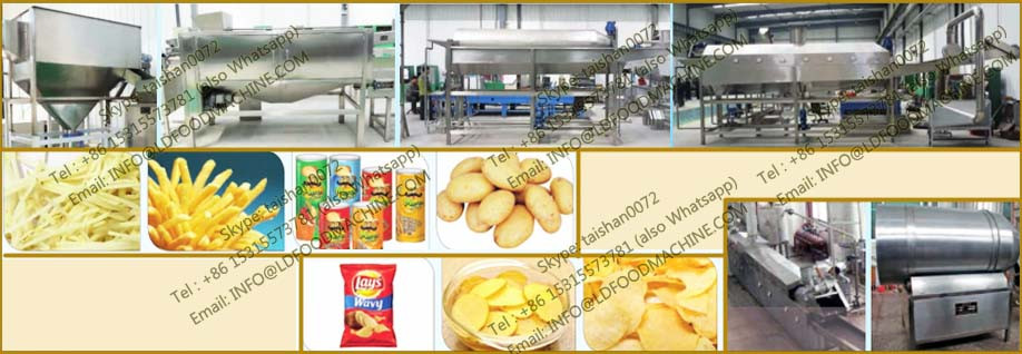 Frying machinery potato chips frying line for make potato Crispyprocessing line