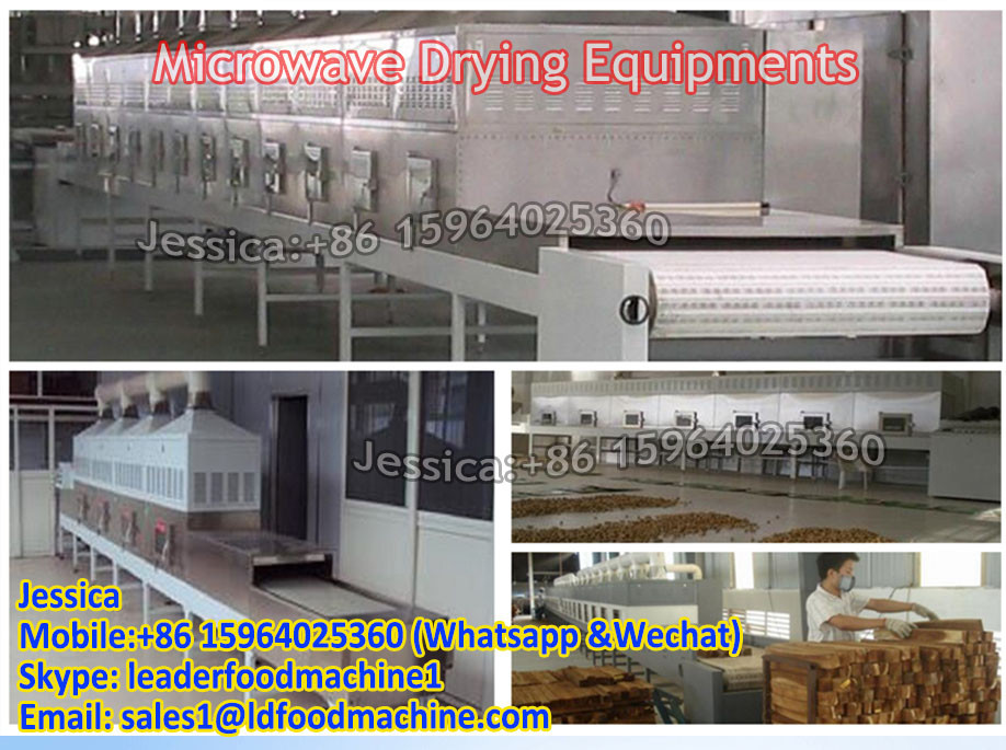 Factory direct sales Sashimi wai shrimp farming continuous microwave drying machine