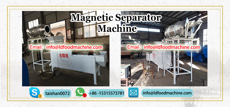 CoLDan ore separation machinery belt LLDe dry makeetic separator with 3pcs disc
