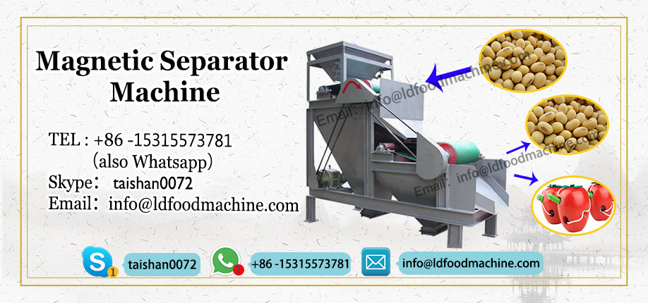 high intensity dry makeetic separator 3pc disc belt LLDe makeetic separation machinery