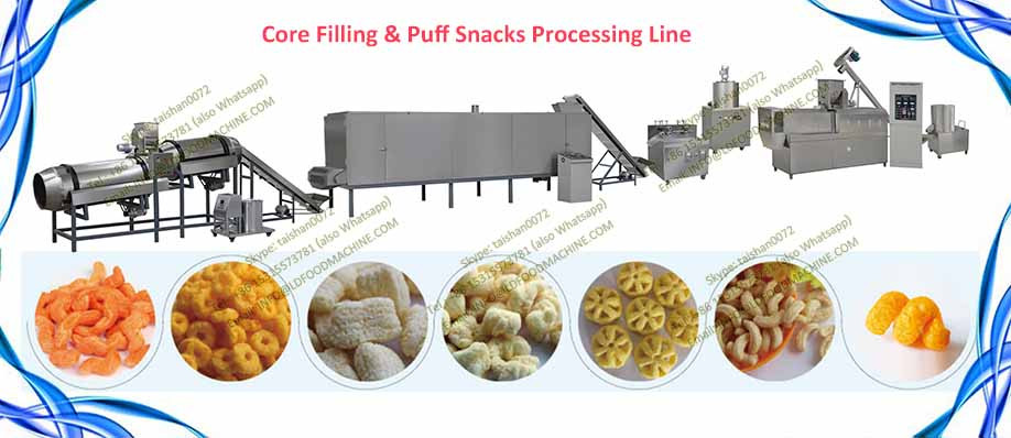 industrial corn inflatable snack automatic machinery