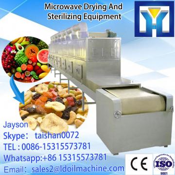 High efficent continuous microwave moringa leaves drying machine with CE certificate