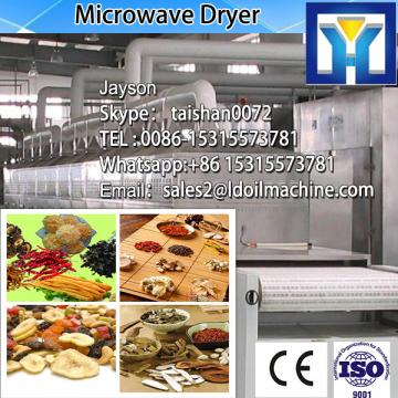 Tunnel Microwave continuous green tea dryer with conveyor belt transit in the tunnel type heating box