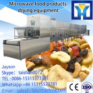 High efficent continuous microwave moringa leaves drying machine with CE certificate