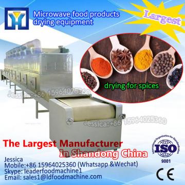 Factory direct sales scouring rush continuous microwave drying machine