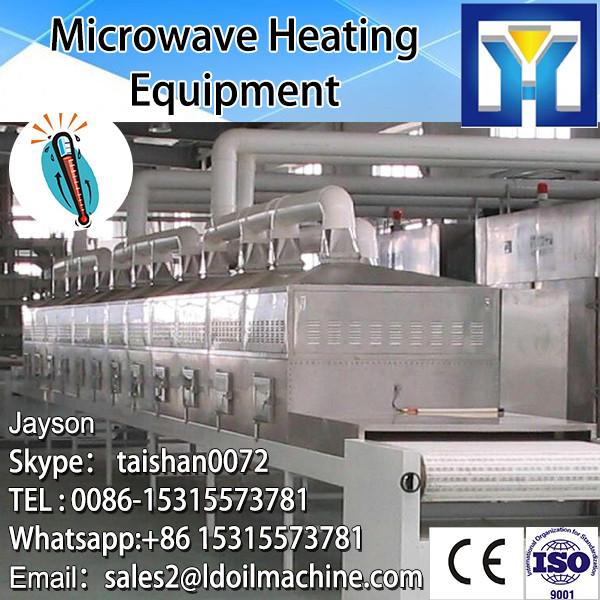 High quality industrial conveyor belt tunnel type microwave herb leaf drying and sterilizing machine with CE certificate #1 image