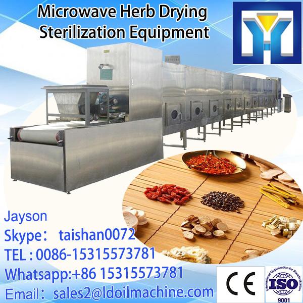 Industrial herb leaves LD&amp;sterilizer machine/microwave drying/dehydration machine #1 image