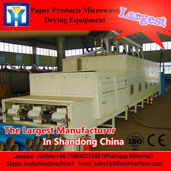 Industrial save energy microwave honeysuckle tea dryer and dehydrator machine with CE certification #1 image