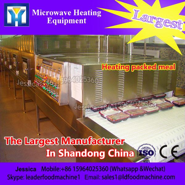 good sale vacuum microwave batch tray radix scutellariae drying machine #1 image