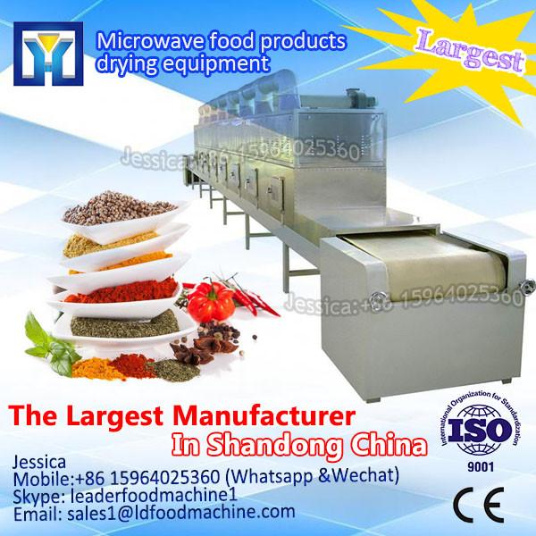 Conveyor Belt Type Microwave Drying Tunnel for Stevia Leaf for Sale #1 image