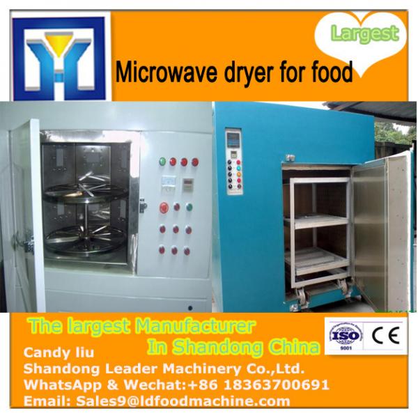 High efficiency microwave soya bean meal dryer #3 image