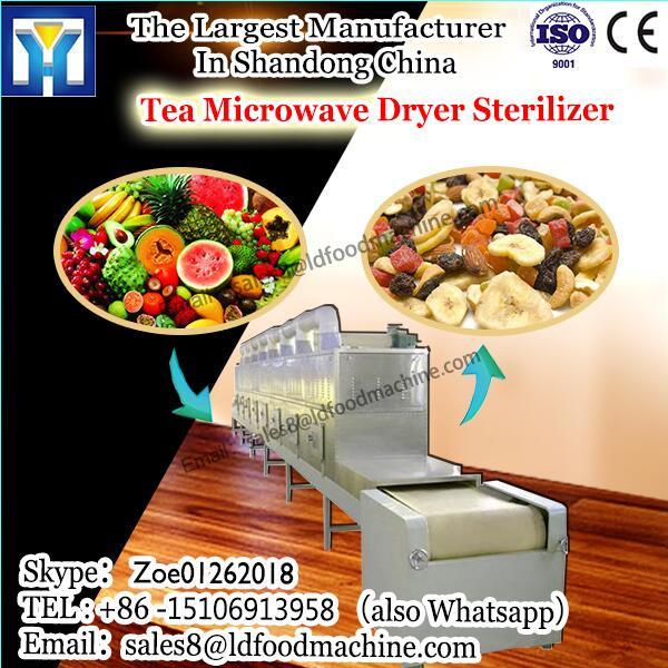 industriall microwave conveyor belt sterilizer/garlic onion powder sterilization system/rose tea sterilizing machine #1 image