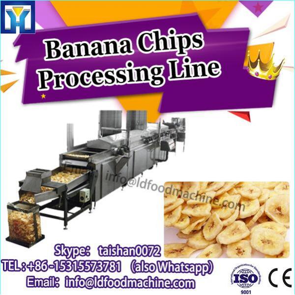 100kg/h Fried French Potato Chips Production machinery Line #1 image