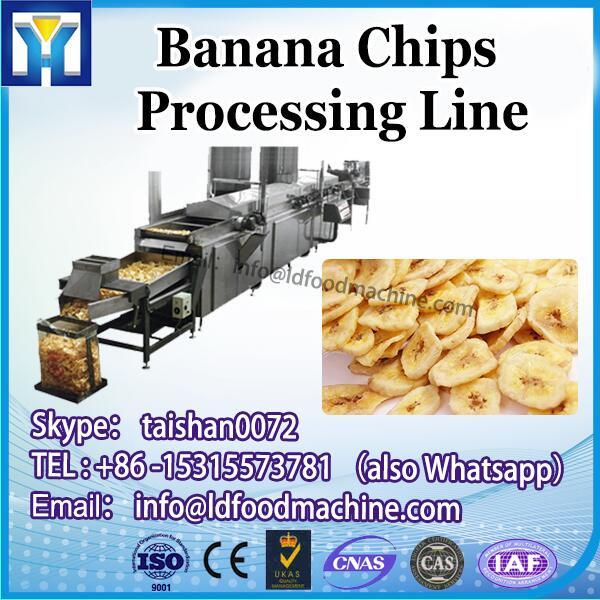Gas Heating Fried Cassava Potato Chips Processing  Production Line #1 image