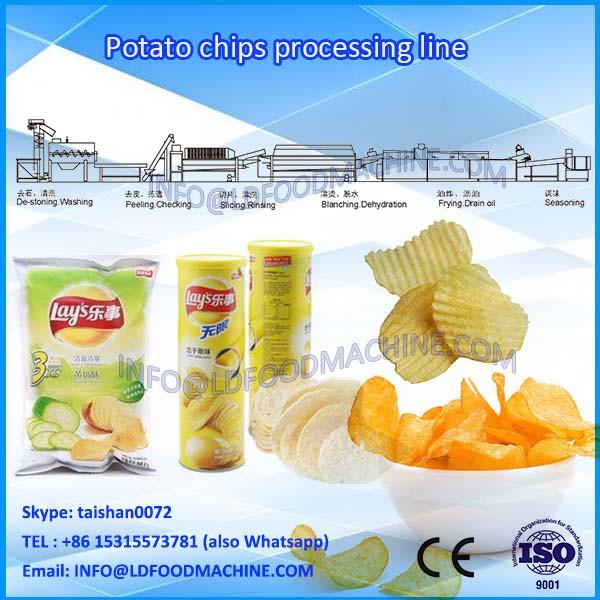 small scale ,Potato chips processing line,France chips make machinery #1 image